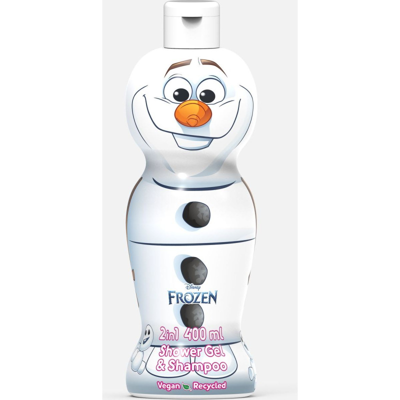Disney Frozen 2 Olaf jemný sprchový gel a šampon pro děti 400 ml