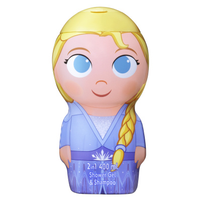 Disney Frozen Elsa sprchový gel a šampon 2 v 1 pro děti 400 ml