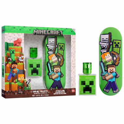 Minecraft dárkový set EDT 30 ml + metalický box