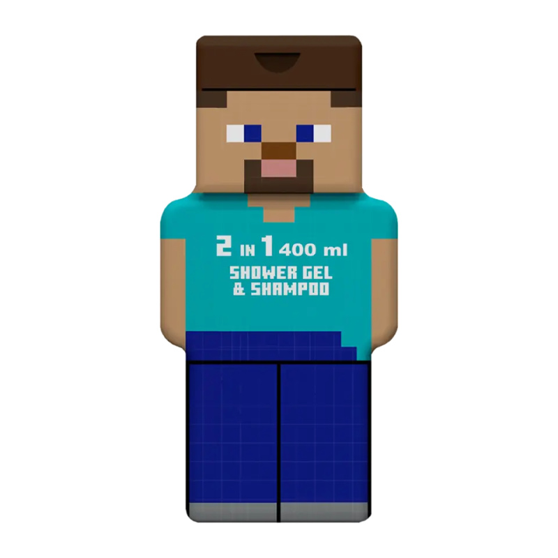 Minecraft 2D Sprchový gel a šampon 2v1 400 ml