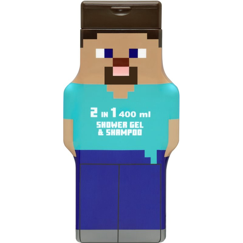 Minecraft 2D Sprchový gel a šampon 2v1 400 ml