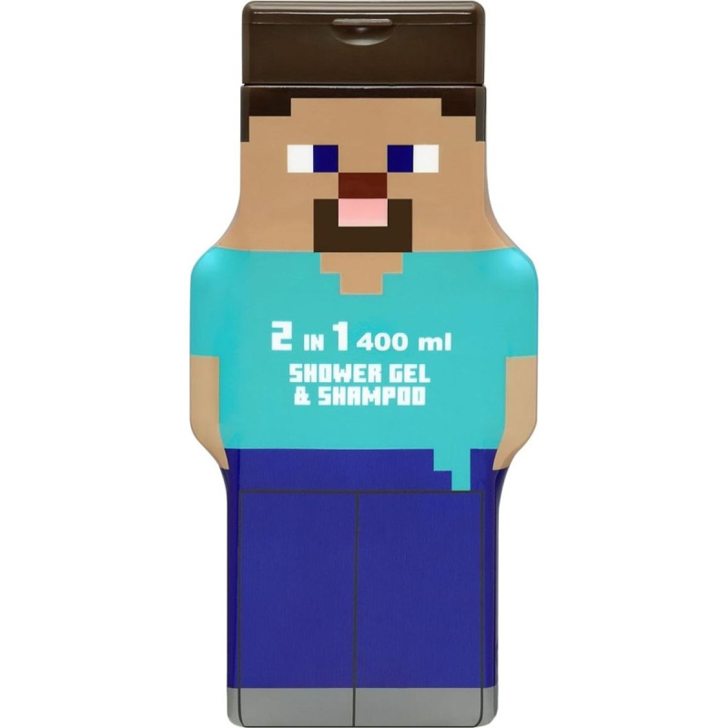 Minecraft 2D Sprchový gel a šampon 2v1 400 ml