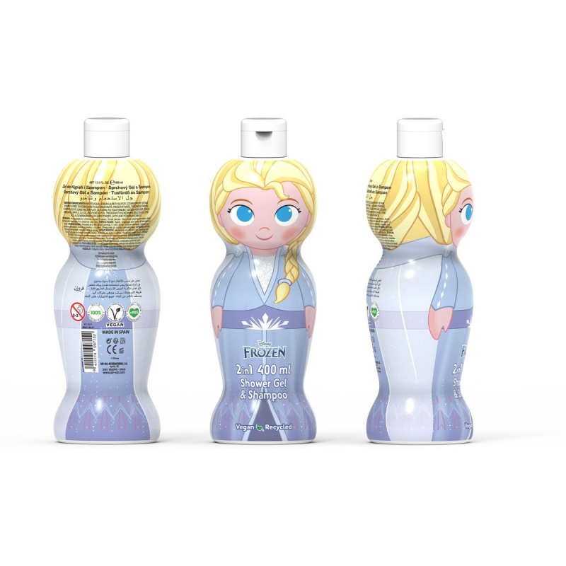 Disney Frozen 2 Shampoo & Shower Gel sprchový gel a šampon 2 v 1 400 ml