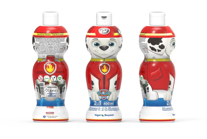 Tlapková patrola Marshall sprchový gel a šampon 400 ml