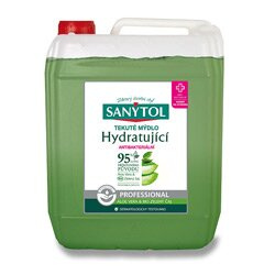 Sanytol Professional - tekuté mýdlo - hydratující, 5 l