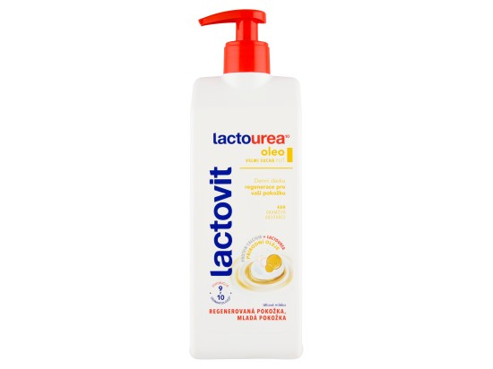 Lactovit LactoUrea Oleo regenerační tělové mléko pro velmi suchou pokožku 400 ml