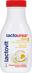 Lactovit LactoUrea Oleo regenerační sprchový gel pro velmi suchou pokožku 300 ml