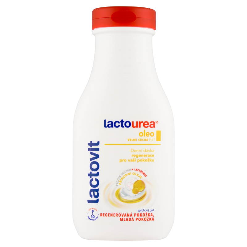 Lactovit LactoUrea Oleo regenerační sprchový gel pro velmi suchou pokožku 300 ml
