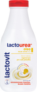 Lactovit LactoUrea Oleo regenerační sprchový gel pro velmi suchou pokožku 500 ml