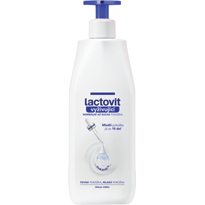 Lactovit Original vyživující tělové mléko s pumpičkou 400 ml
