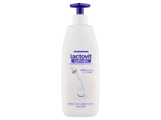 Lactovit Original vyživující tělové mléko s pumpičkou 400 ml