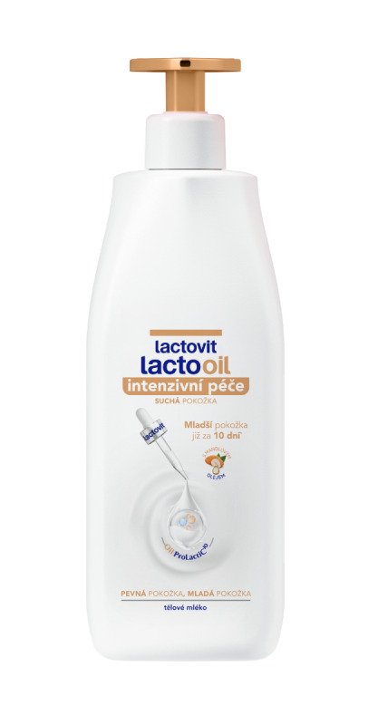 Lactovit LactoOil hydratační tělové mléko 400 ml