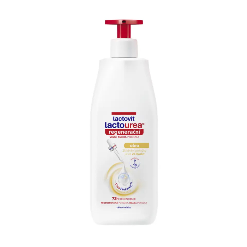 LACTOVIT TĚL.MLÉKO UREA OLEO 400 ML NOVÉ
