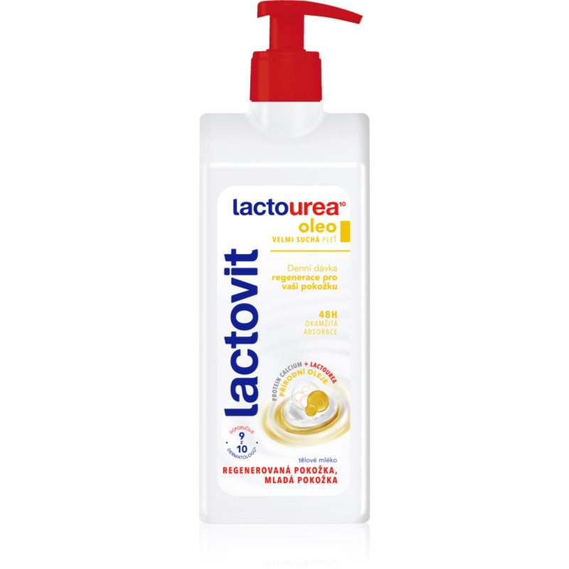 LACTOVIT TĚL.MLÉKO UREA OLEO 400 ML NOVÉ