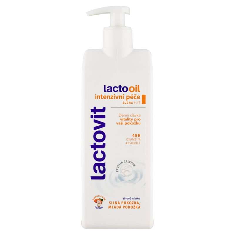 Lactovit LactoOil hydratační tělové mléko 400 ml