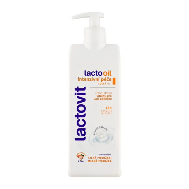 Lactovit LactoOil hydratační tělové mléko 400 ml