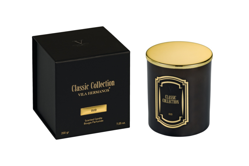 Vila Hermanos Classic Collection Oud vonná svíčka 200 g