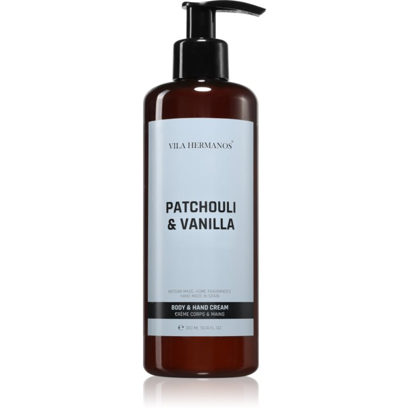 Vila Hermanos Apothecary Patchouli & Vanilla tělový krém 300 ml