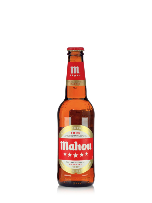 Mahou 5 Estrellas 5,5% 0,33l