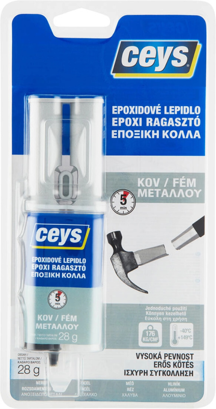 Lepidlo epoxidové Ceys EPOXI kov 28 g
