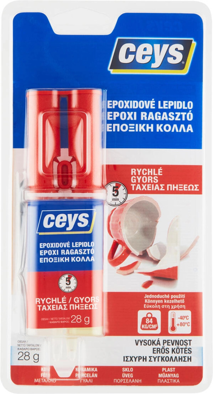 Lepidlo epoxidové Ceys EPOXI rychlé 28 g