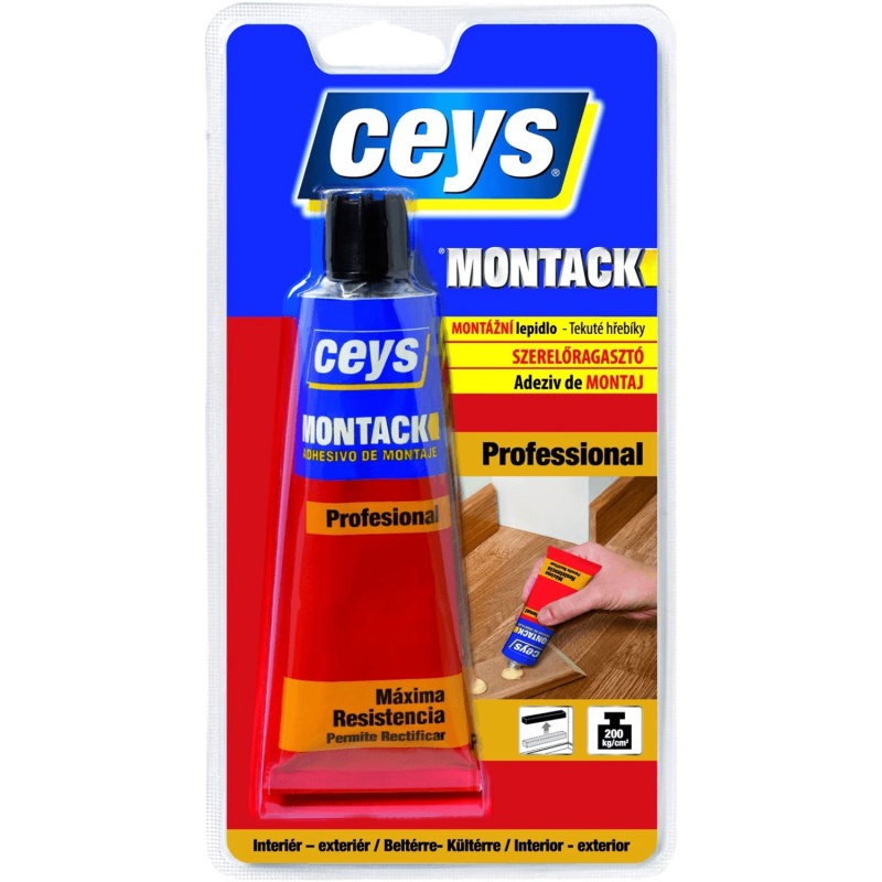 Montážní lepidlo Ceys Montack Professional tekuté hřebíky 100 ml