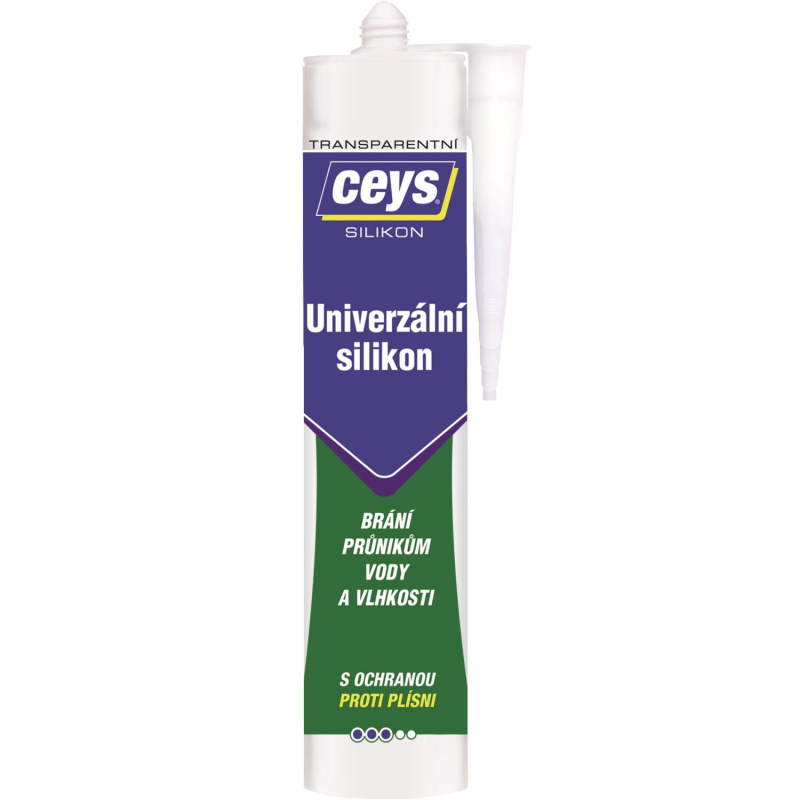 Silikon univerzální Ceys transparentní 280 ml