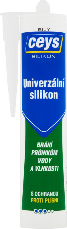 Silikon univerzální Ceys bílý 280 ml