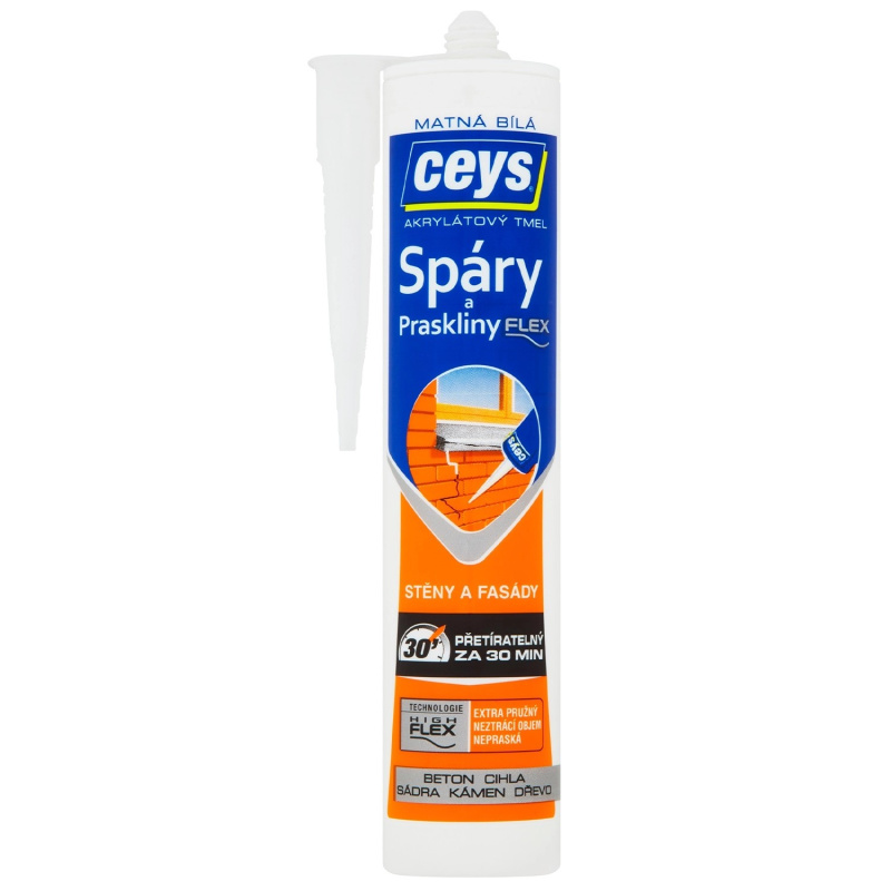 Tmel akrylový Ceys bílý 280 ml