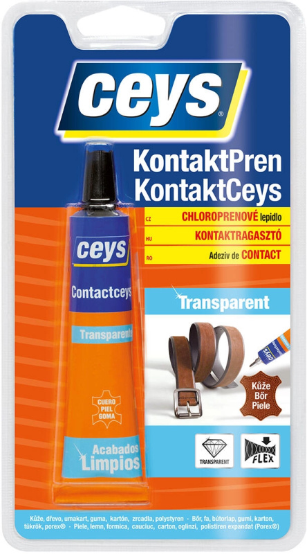 Ceys Kontaktceys kontaktní lepidlo transparentní, 30 ml
