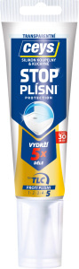 Silikon sanitární Ceys stop plísni transparentní 125 ml