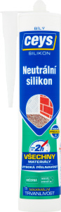Silikon neutrální Ceys bílý 280 ml