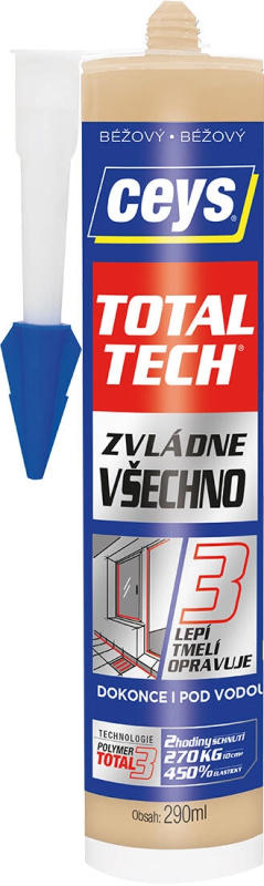 CEYS TOTAL TECH lepidlo a tmel 290ml béžové