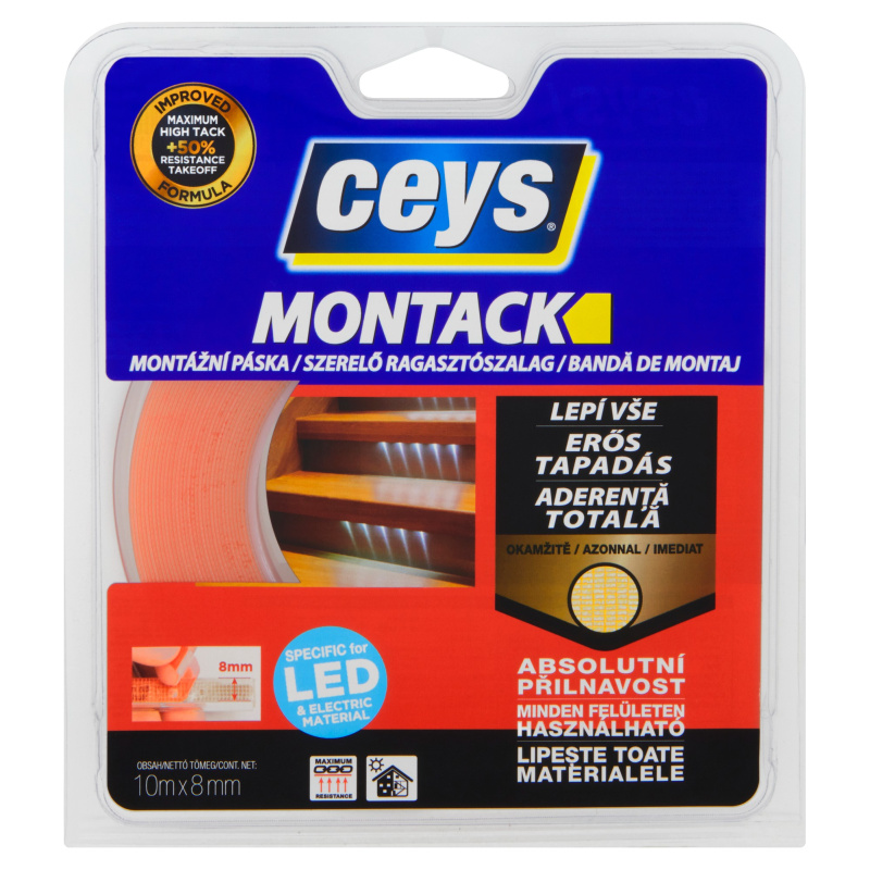 Páska montážní Ceys MONTACK Express LED 10 m
