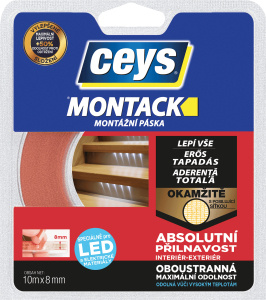 Páska montážní Ceys MONTACK Express LED 10 m