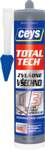 Tmel lepicí Ceys TOTAL TECH Express šedý 290 ml