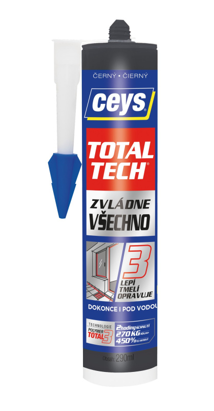 Tmel lepicí Ceys TOTAL TECH Express černý 290 ml