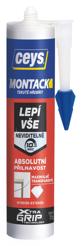 Lepidlo montážní Ceys MONTACK Lepí vše neviditelně 315 g