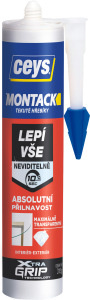 Lepidlo montážní Ceys MONTACK Lepí vše neviditelně 315 g