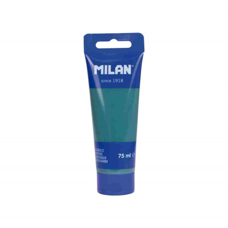 Akrylová barva Milan - 75 ml, smaragdově zelená