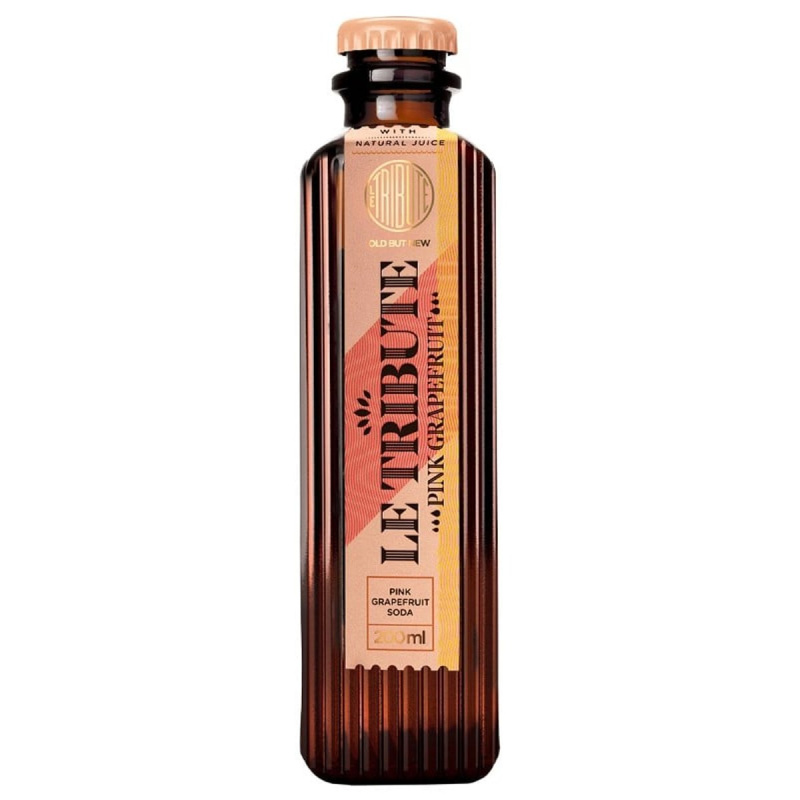 Le Tribute Pink Grapefruit tonik sklo