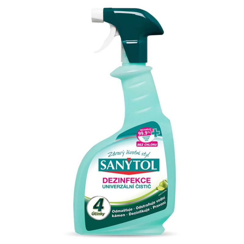 Dezinfekční prostředek Sanytol- 4v 1, čistič, 500 ml