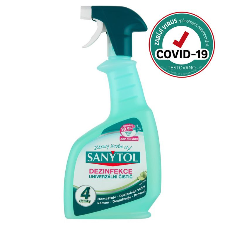 Dezinfekční prostředek Sanytol- 4v 1, čistič, 500 ml