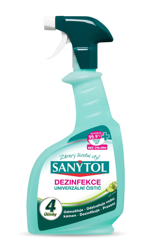 Dezinfekční prostředek Sanytol- 4v 1, čistič, 500 ml