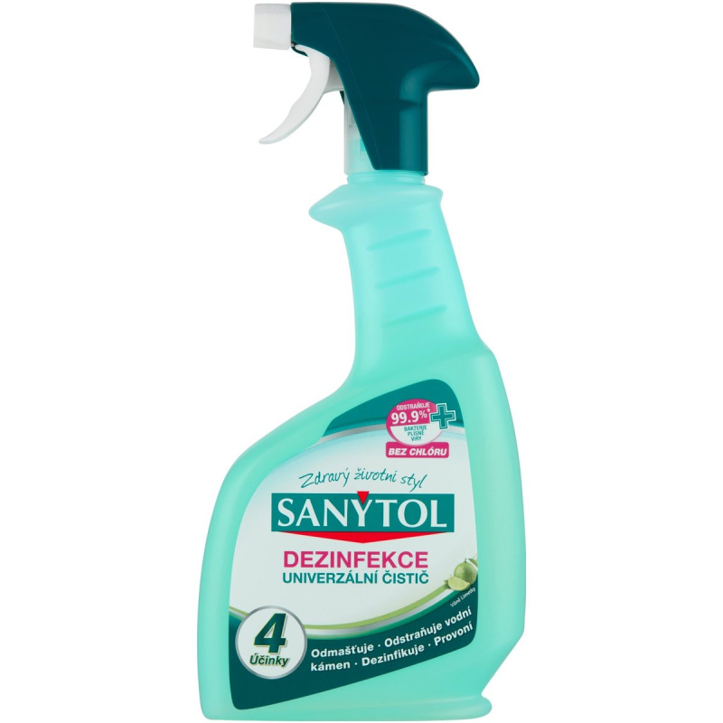 Dezinfekční prostředek Sanytol- 4v 1, čistič, 500 ml