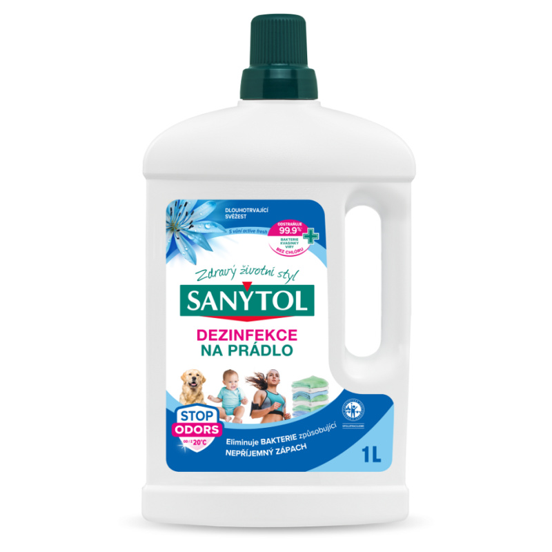 SANYTOL Dezinfekce na prádlo Active Fresh 1 l