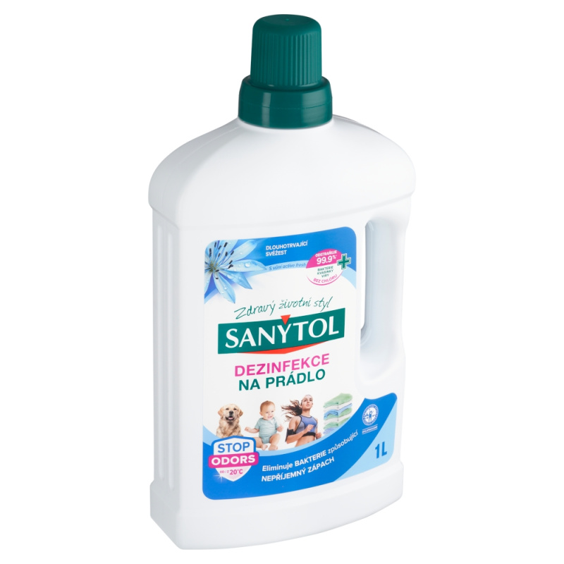 SANYTOL Dezinfekce na prádlo Active Fresh 1 l