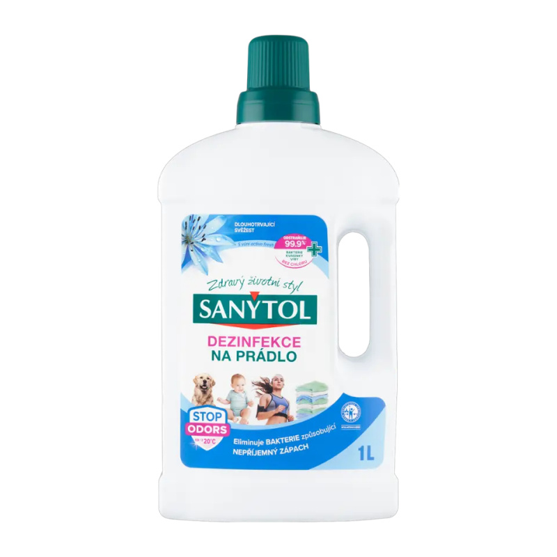 SANYTOL Dezinfekce na prádlo Active Fresh 1 l