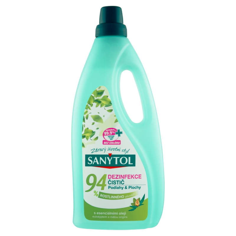 Sanytol - dezinfekční čistič podlahy & plochy, 1 l