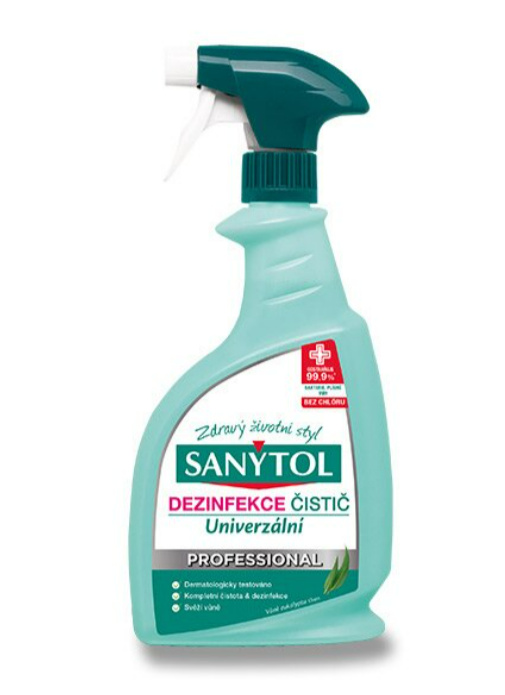 Dezinfekční prostředek Sanytol Professional  - univerzální, 750 ml